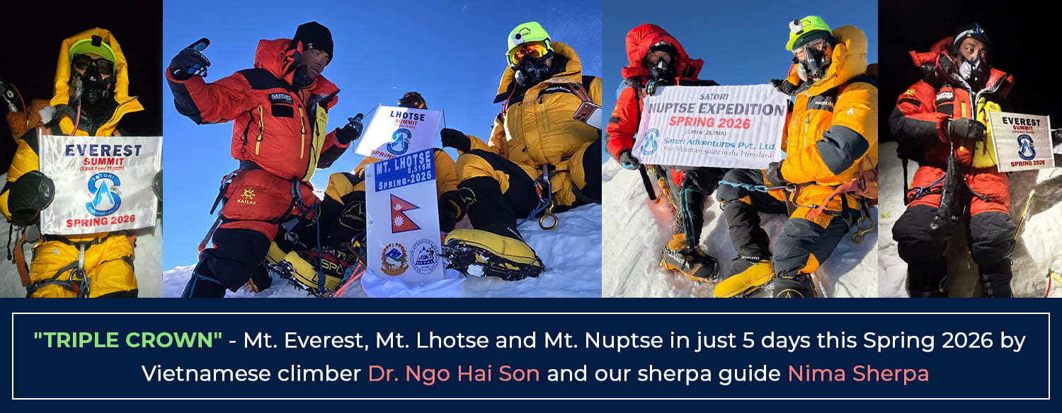 Everest Lhotse Nuptse Summit 2026